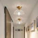 Aisle Light, Corridor Light, Japanese-Style Simple Glass Ceiling Light, Nordic Light Luxury Cloakroom, Entrance Hall, Led Lighting Fixtures