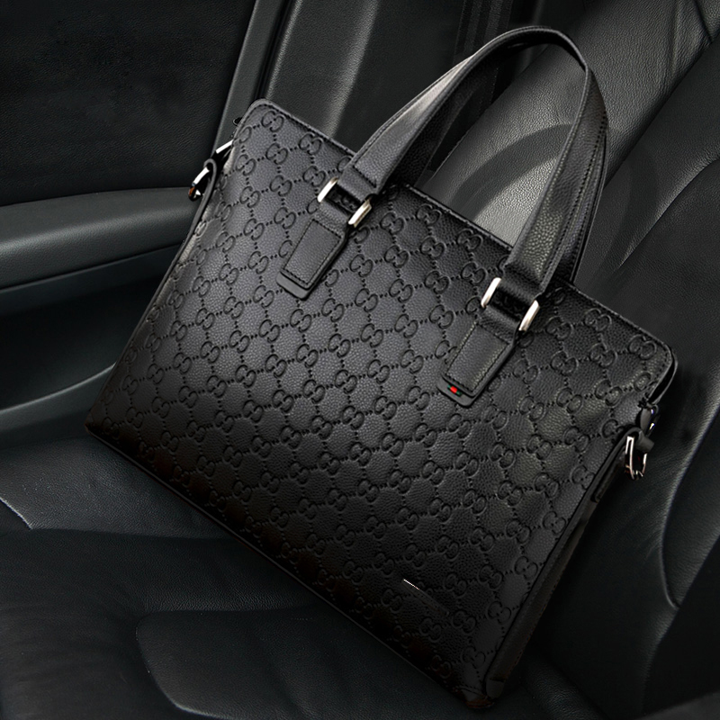 To Zumbra Da 2021 New Men's Bag Handbag Men Genuine Leather Cross Section Briefcase Business Single Shoulder Diagonal Satchel