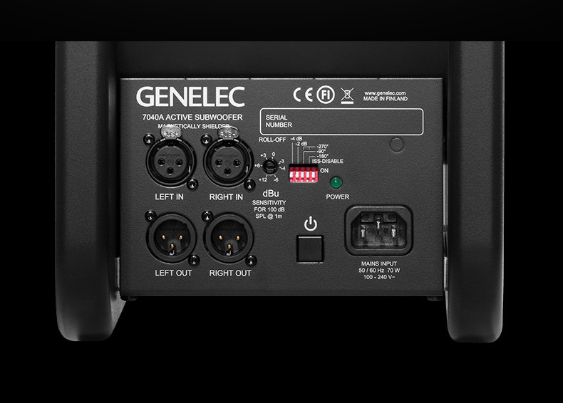 Genelec/真力7040A有源音箱低音炮音响