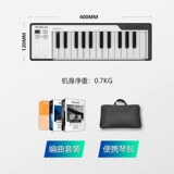 Четырехмеренный электрический зал Arturia MicroLab 25 Key может привести к MIDI -контроллерам клавиатуры с помощью много -колорных дополнительных