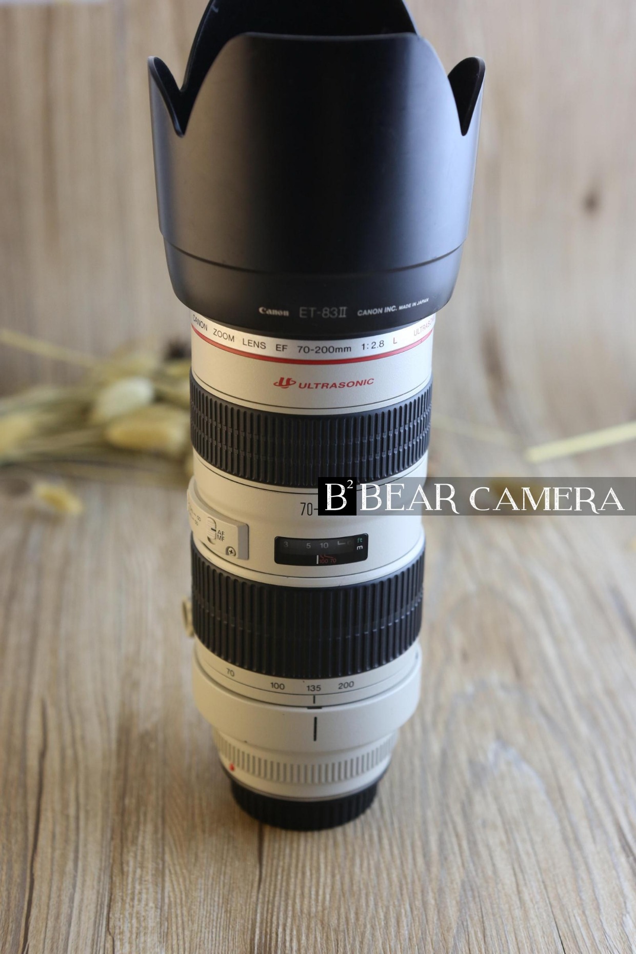 Canon 70 200 2.8 L IS nhỏ màu trắng IS ống kính zoom máy ảnh chân dung tele