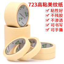 Plus Stick Beauty Pattern Paper Adhesive Tapes Color Tape Paper No Residue Fine Arts Students Special Sticking Side Drawing Sketching Textured Glue Spray Painting Furnishing Decoration Decoration Sheltered Beauty Stitch High Sticky Meme Tattooed Paper Adhesive Tape