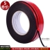 Red Film Black Sided Babble Băng Super Strong PE Dính Tên Dính Xe Bọt Keo dán tường Ngoại thất Băng Băng Kim loại Bảng tên acrylic với khối lượng siêu lớn Keo dán hai mặt 