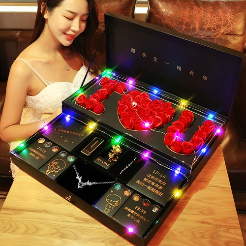 520 Подарки на День Святого Валентина дайте девушке для девушек и друзей жену творческий сюрприз романтической подарочной коробки практическая коробка