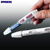 USA ITW DYKEM HIGH PURITY44729 white low chlorine low halogen number pen core industrial paint pen