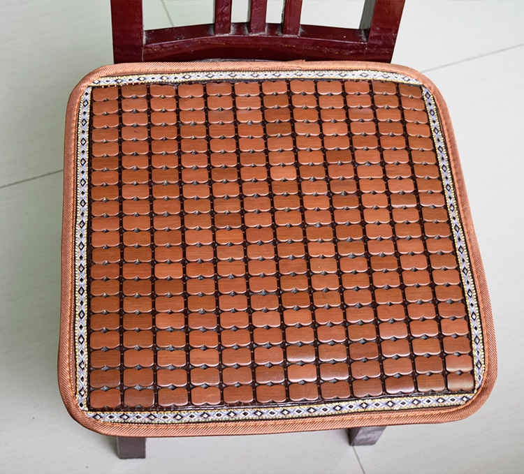 Mahjong mat đệm Liangdian văn phòng ghế máy tính đệm mùa hè thở xe tre ghế sinh viên mat mùa hè - Ghế đệm / đệm Sofa đệm da cho ghế gỗ