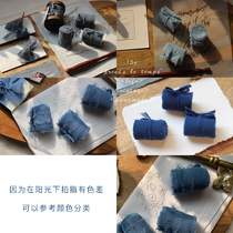 3yulab blue thin supplementary satin ins oath this hand-held Flower strap pendulum props do not contain wooden shaft