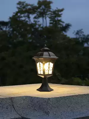 European Wall headlights, column headlights, door lanterns, villas, courtyard lights, American garden doors, outdoor waterproof wall lights