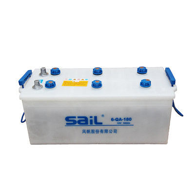 Sail battery 12V180AH battery 6-QA-180 generator van ship lead-acid battery
