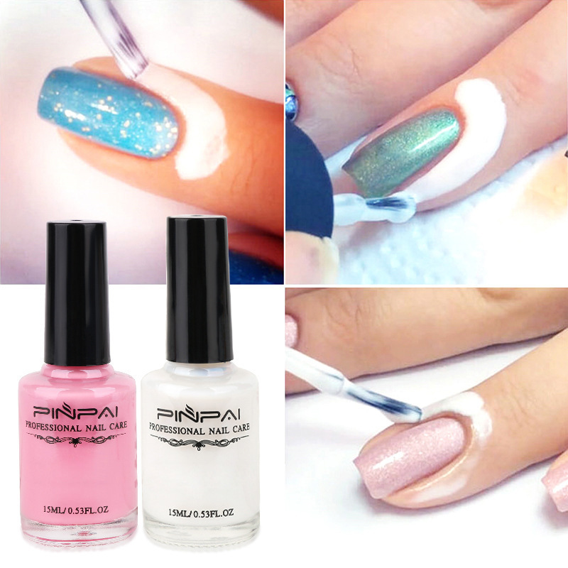 Exfoliating Layer Printed Anti-Spill Glue Mechia Tool Nail Polish Anti-Overflow Glue Can Tear Skin Care Cream Finger Oil Nail Polish Glue