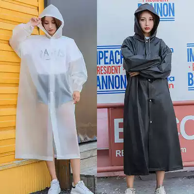 Raincoat Women Walking Integrated Full Body Summer Car Separation Poncho One Adult Clothes Light Portable Outdoor