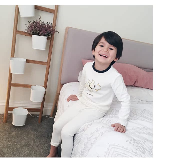 11.11 giây giá rẻ điên rồ | bé trai và bé gái hoạt hình cún con phục vụ nhà đồ ngủ bộ nỉ bông cho bé