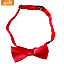 Childrens bow tie boys performance bow tie boys dress with bow tie childrens wear accessories double-layer high-grade bow tie