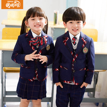 Primary school uniform suit suit suit spring and autumn kindergarten Garden uniform for men and women
