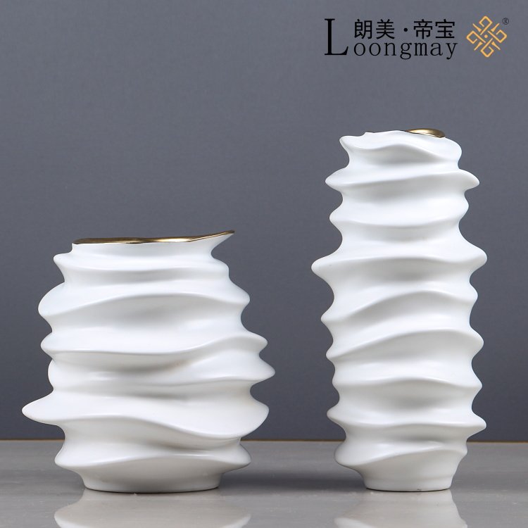 Home Art Decoration Modern Minimalist Model Room Living Room Bedroom Study Soft Decoration Light Luxury Flower Crafts