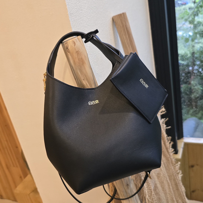 Gold Medal Seller, Full Leather Q Soft Single-Shoulder Crossbody Handbag, 26 New Model Hobo with Coin Purse, Bai Gu Jing