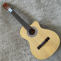 Decorative props piano plywood passive electric box classical guitar flamenco 39 inches stock defects