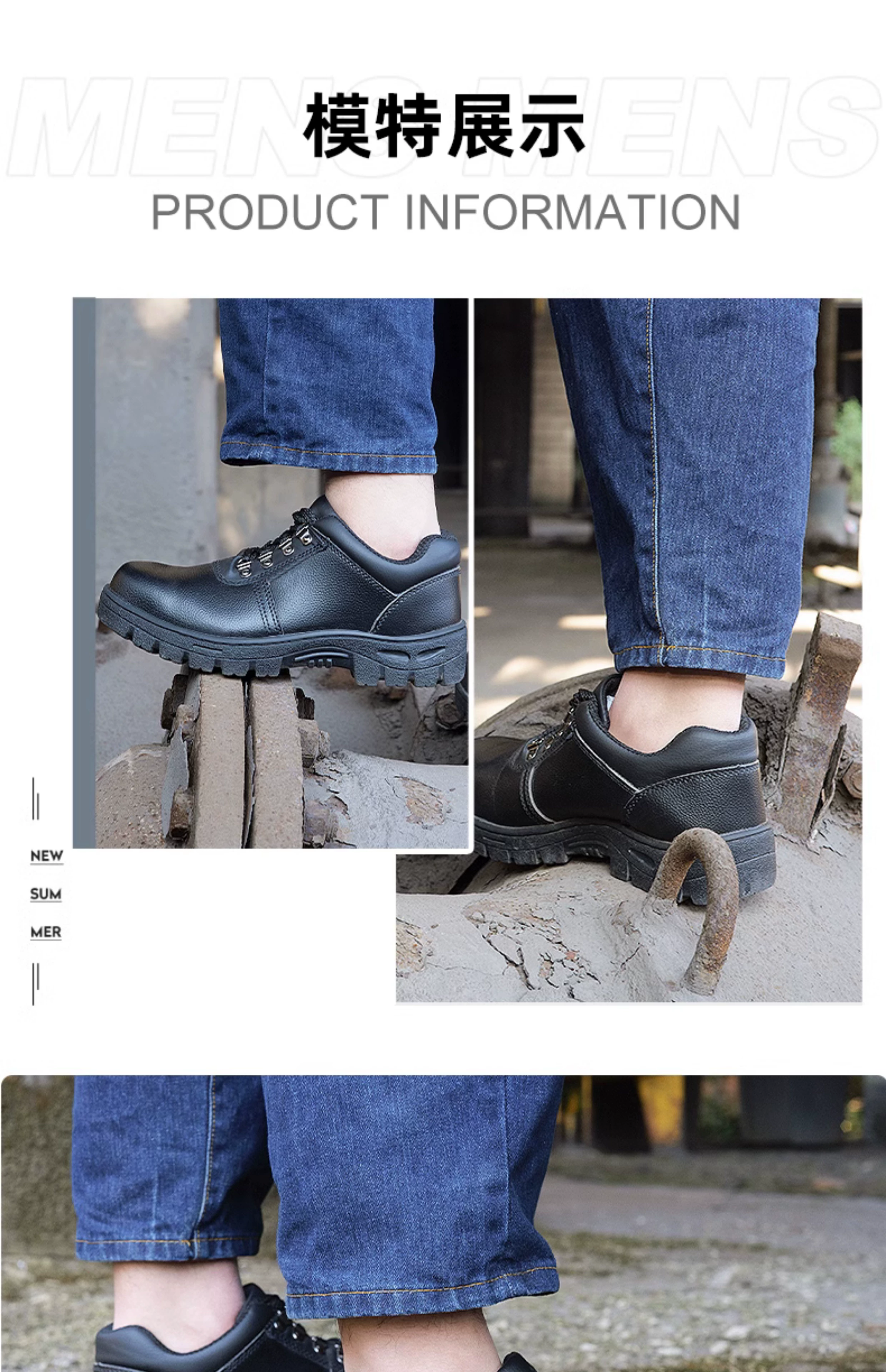 Labor protection shoes for men and women, anti-smash, anti-puncture, anti-static, lightweight, anti-slip, anti-odor steel toe, Laobao steel plate welder summer