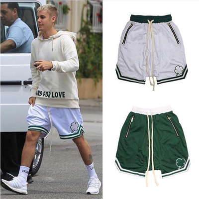 European and American hip hop tide FOG shorts men's large yard loose sports high street five-pants basketball trousers training triple