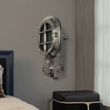 Средневековый wuone Lingguang Yichuang настенный светильник из алюминия, дизайнерский ретро-индустриальный стиль, ностальгический настенный светильник, бар, лампа для спальни