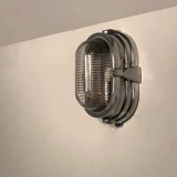 Средневековый wuone Lingguang Yichuang настенный светильник из алюминия, дизайнерский ретро-индустриальный стиль, ностальгический настенный светильник, барная лампа