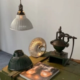 Ретро стеклянная люстра, зеленый стеклянный чай с молоком для гостиной