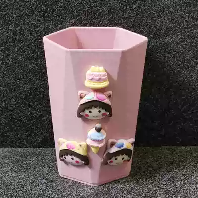 Cartoon wash cup household children plastic cup brush Cup creative cute toothbrush cylinder couple student mouthwash Cup
