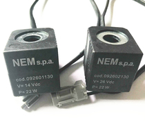 NEM s p a digging machine solenoid valve coil REXROTH Fukuda Revo excavator pilot solenoid valve coil