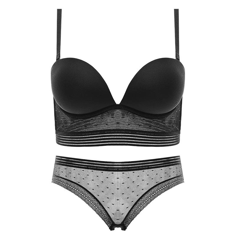 Wireless bra, supporting sexy thin push up bra, beautiful back, backless, 2021 collection