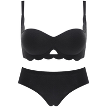 Demi-tasse lingerie poitrine femme poitrine poitrine avec grande collection de lait auxiliaire anti-soufflante estivale respirant soutien gorge de sous-vêtements de marque