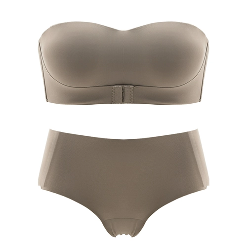 Нижнее белье, нескользящий бюстгальтер пуш-ап, топ без лямок, невидимое свадебное платье, бюстгалтер, платье-комбинация, красивая спина