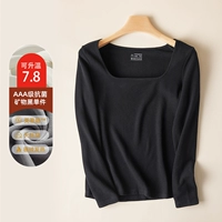 Минеральный черный топ теплый живот