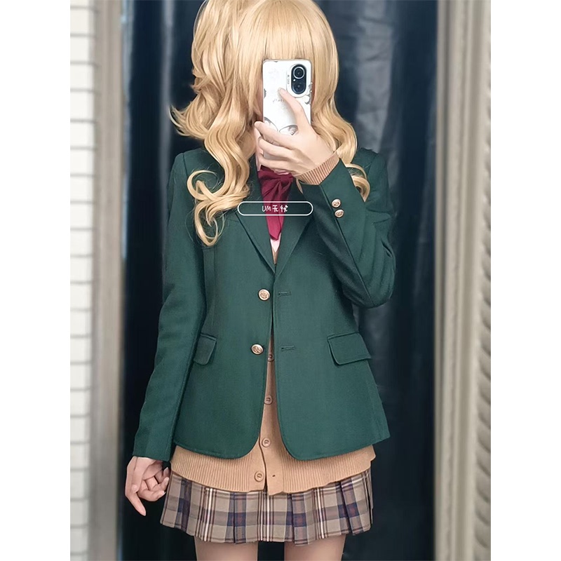 Jk Uniform Original Suit Style Genuine Slim-Fit Jacket Three-Button Long-Sleeve School Cos Blue Yuyi