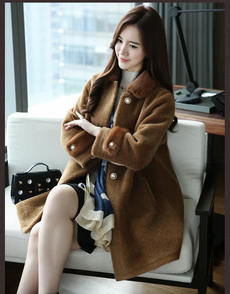 Manteau de fourrure femme - Ref 3173476 Image 23