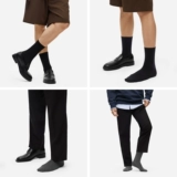 Дезодорированные гольфы, черные носки, летний костюм