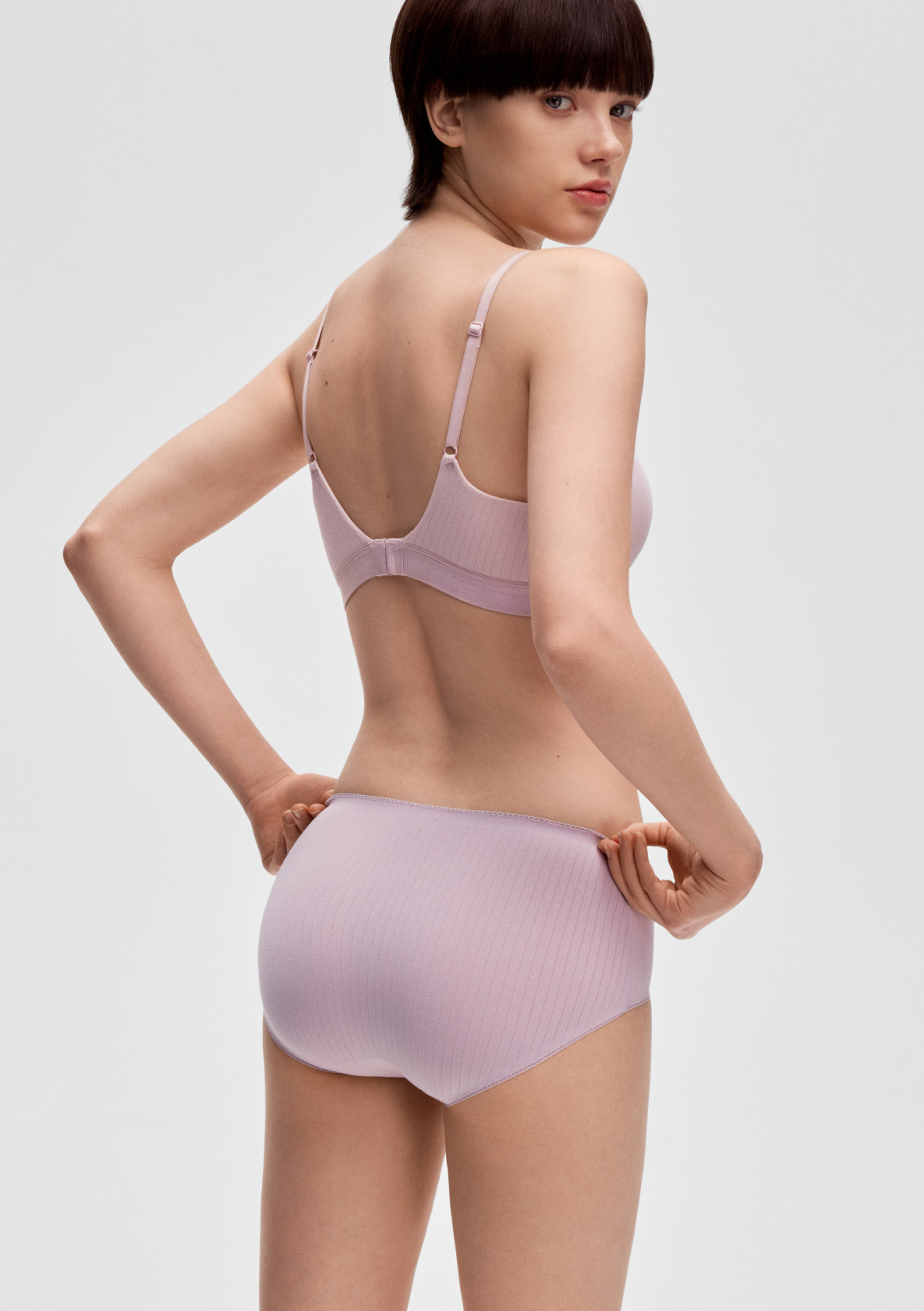 蕉内 银皮311S女士内裤 精梳棉透气 不夹纯棉透气裆抗菌裤3件装M码