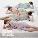 Зимняя пижама, хлопковый летний комплект