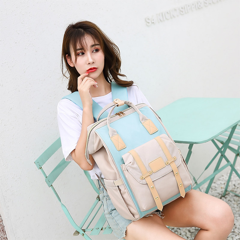 Multifunctional Mommy Bag 2022 New Lightweight Mommy Bag Baoma Going Out Large-capacity Backpack Mother and Baby Bag Fashion Back
