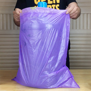 加厚抽绳式大号彩色垃圾袋45只