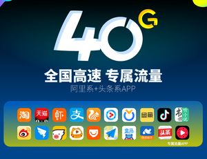 0.01元包邮  联通 阿里宝卡 免半年月租