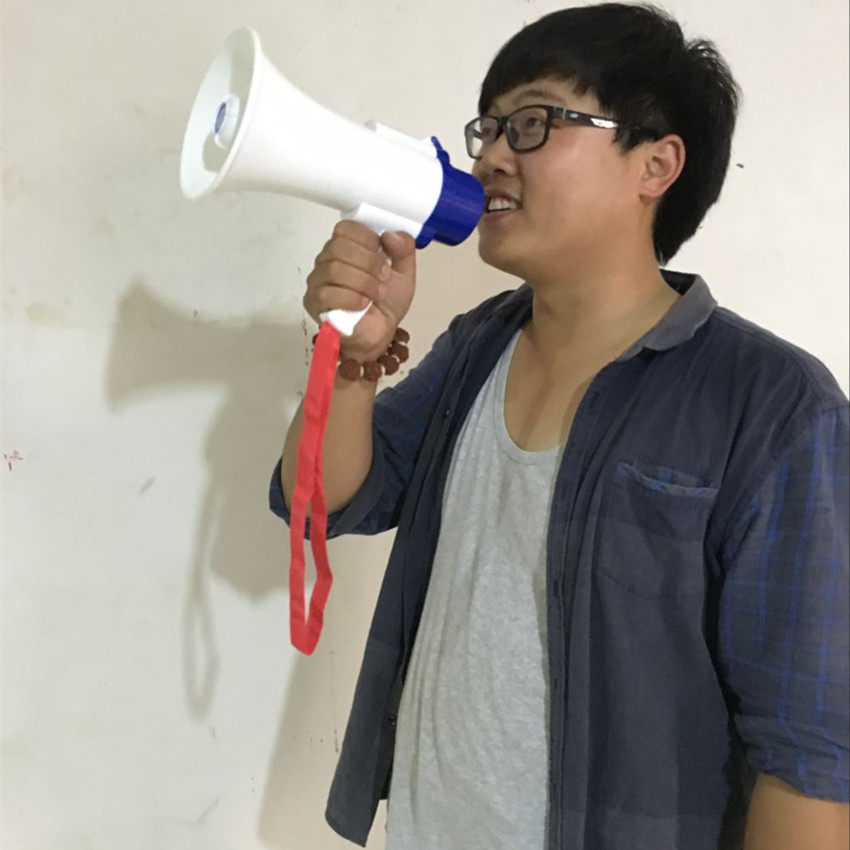 Tengshun fire handheld megaphone speaker recording megaphone PA fire extinguisher fire inspection
