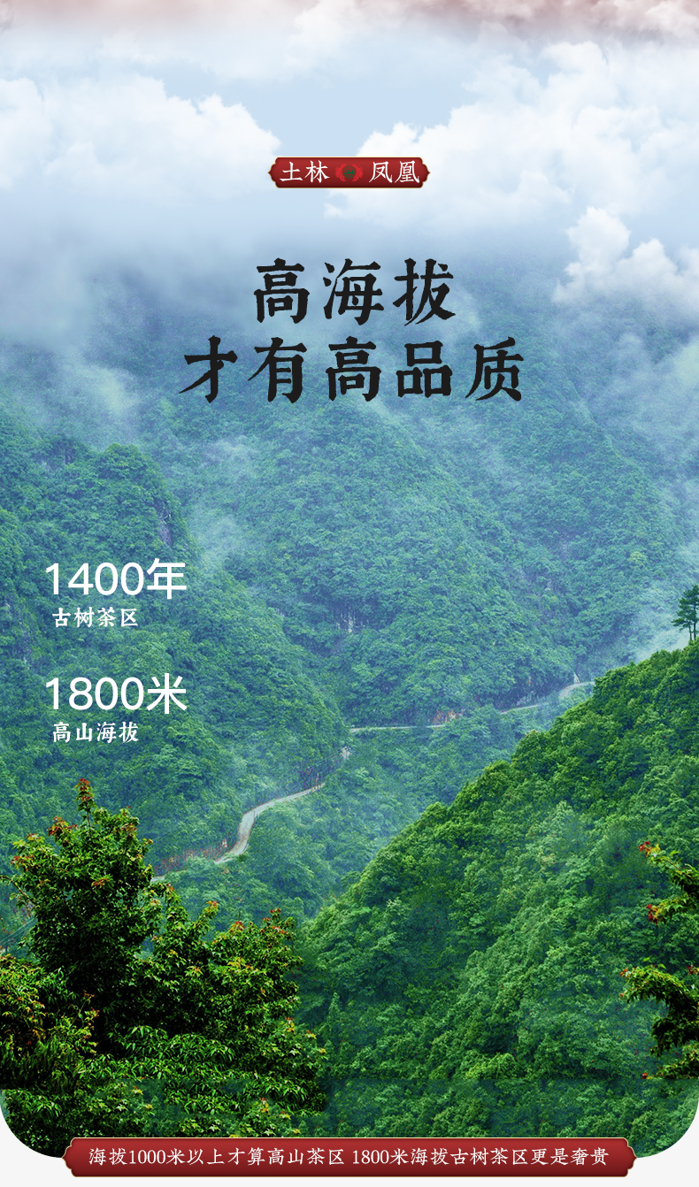 云南省重点龙头企业  土林凤凰 匠人 高山普洱熟茶饼 高端礼盒装 280g 图3