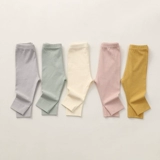 Детские хлопковые леггинсы, брендовые штаны для выхода на улицу для раннего возраста