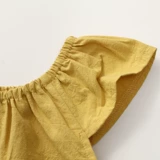 Брендовое хлопковое детское рубиновое боди для девочек, популярно в интернете, детская одежда