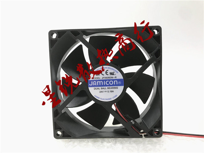 Kaimei JAMICON DUAL BALL BEARING JF092B2M-R 24V 0 19A converter fan