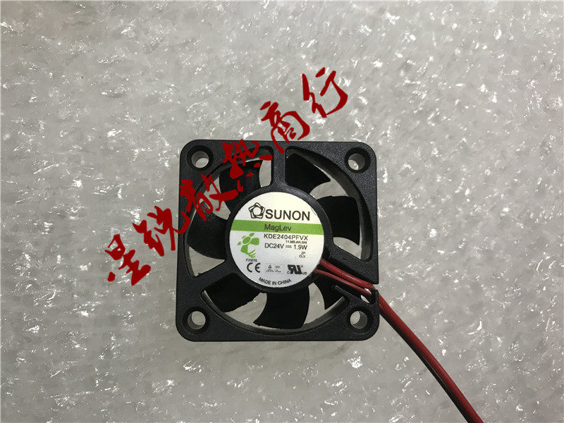Build quasi SUNON KDE2404PFVX DC 24V 1 9W 4010 mute server host shell fan