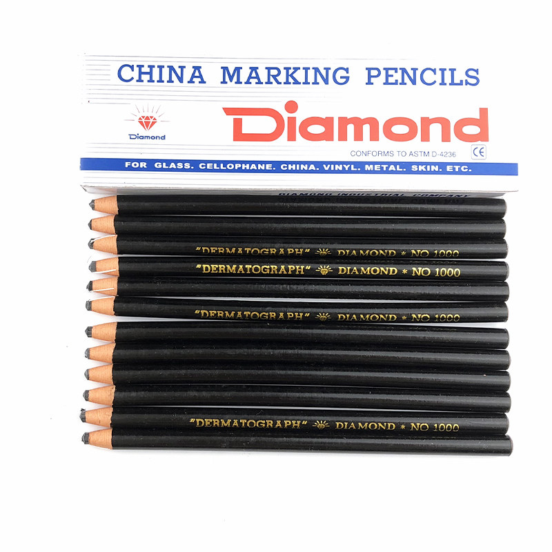 Diamond card DIAMOND new boxed drum toilet paper pull-wire ripping paper white wax pen wood positioning point mark paintbrush