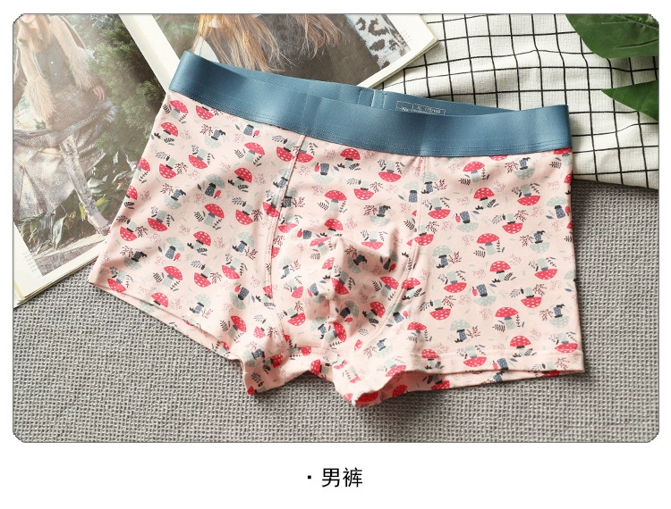 Bên trong phim hoạt hình gốc in modal cotton vài đồ lót cá tính thời trang nam triều boxer thanh niên nam nữ quần short