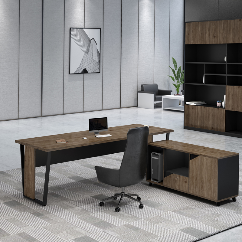 Boss desk office chair combination simple modern single manager executive executive desk office furniture desk executive desk