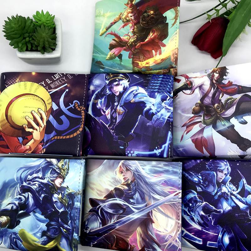 Wang Honor Students Gift Around Game Character Li Baizhao Yunzhu Ge Liang Wukong Animation Wallet